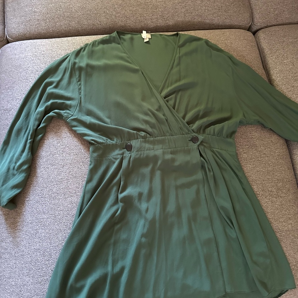 NWT ASOS GREEN DRESS, SIZE 14